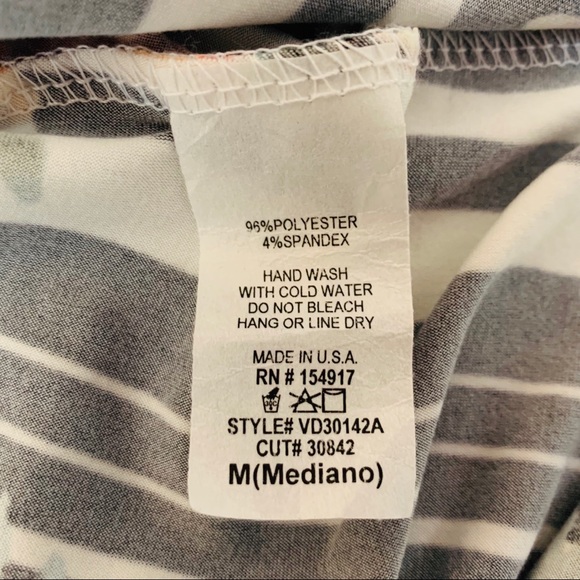 Women’s Hyped Unicorn Vneck Floral Midi Dress - Picture 4 of 7